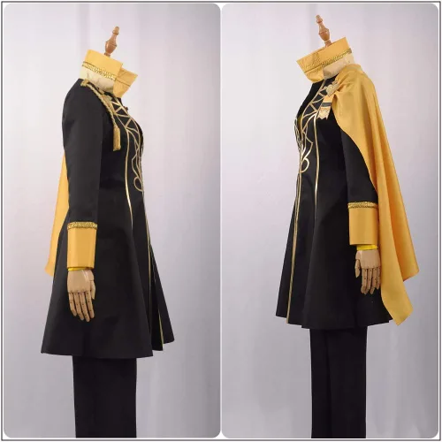 Vista 3 de Fire Emblem Tres Casas Claude Von Regan Cosplay Disfraz Halloween Adulto Traje