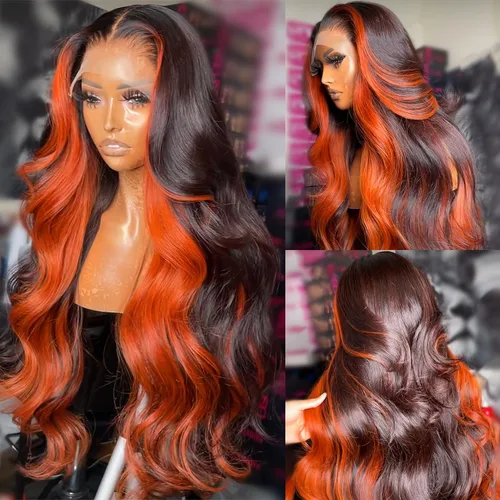 Vista 14 de Pelucas de encaje frontal de onda corporal 360 de virgen brasileño de 22 pulgadas - Prearrancadas con cabello de bebé, encaje frontal completo