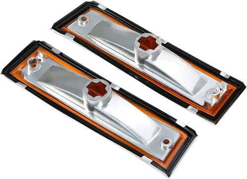 Vista 5 de KUAFU Luz de marcador lateral de guardabarros delantero compatible con Chevy/GMC C/K Series 1981-1991/Suburban/Blazer/Jimmy Reemplazo para GM2551107