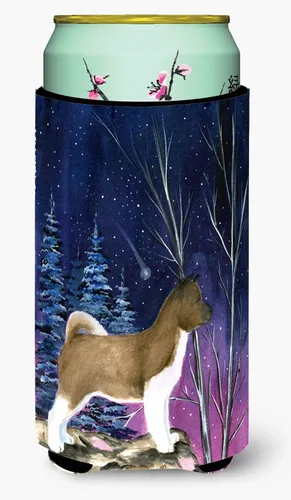 Vista 166 de Caroline's Treasures SS8447CC Starry Night English Bulldog - Enfriador para latas o botellas, lavable, funda plegable con aislamiento para bebidas
