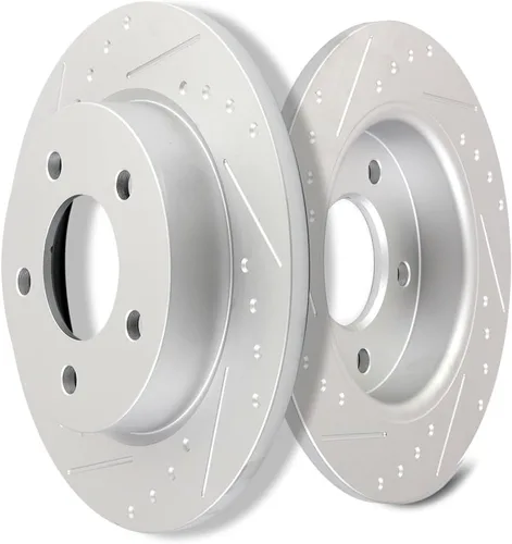 Vista 11 de SCITOO Kits de rotores de freno de disco trasero para Jeep Grand Cherokee 1999-2004