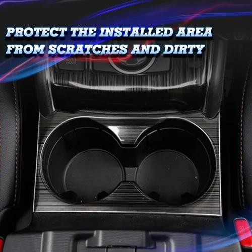 Vista 4 de x xotic tech Soporte para taza de agua para consola central, marco compatible con Mazda CX-5 CX5 2017 2018 2019 2020 2021 2022 2023 2024 2025