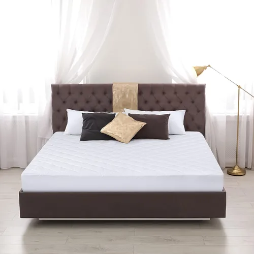 Vista 8 de Utopia Bedding - Cubrecolchón acolchado ajustado, protector y funda de colchón elástico con bolsillo profundo que se estira hasta 16 pulgadas, Blanco