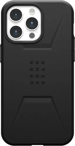 Vista 7 de URBAN ARMOR GEAR UAG - Funda compatible con iPhone 15 Pro Max de 6.7 pulgadas, color negro civil, imán integrado, compatible con carga MagSafe