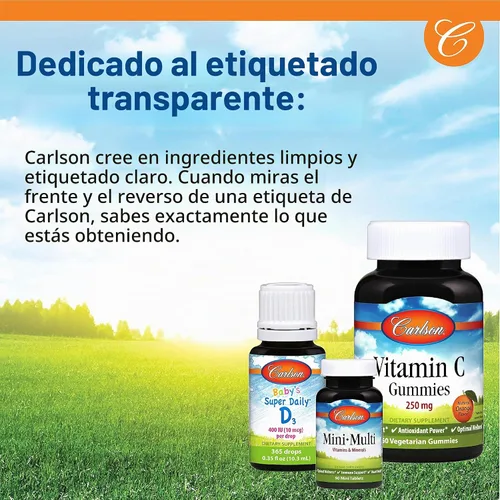 Vista 7 de Carlson Moly-B, apoyo para el metabolismo, 100 tabletas vegetarianas Suplementos quelados de molibdeno; Activación enzimática; Quelato