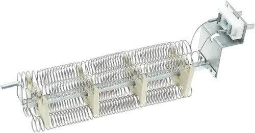 Vista 3 de LA-1044 LA1044 Elemento térmico para secadora y kit de fusibles de termostato de secadora LA-1053 compatible con Maytag PYET444AYW, Maytag