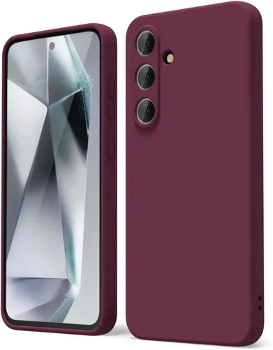Vista 39 de oakxco Funda para teléfono Samsung Galaxy S8 de silicona líquida, delgada y fina de gel de goma suave TPU cubierta protectora simple llana