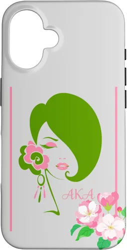 Vista 32 de Black Sorority Excellence Beautiful Woman Pink & Green Case for iPhone 17