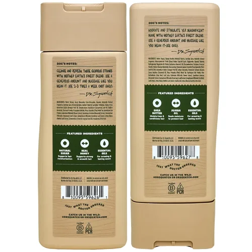 Vista 11 de Dr. Squatch Paquete de Cabello Natural para Hombres - Cabello Saludable y de Aspecto Abundante - Champú de Alquitrán de Pino (8 fl oz)
