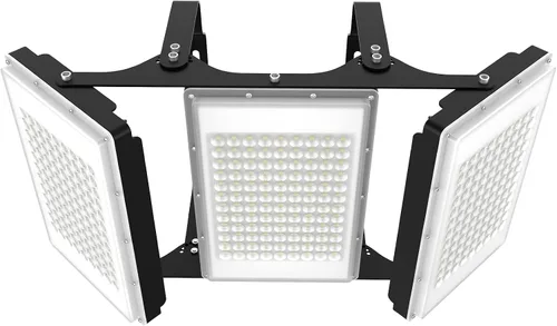 Vista 9 de Luz de inundación LED de 400 W, luces de seguridad súper brillantes para exteriores de 40000 lm con ángulo de iluminación más amplio, luz blanca