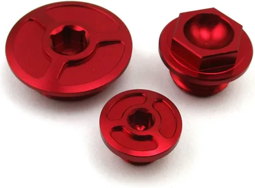 Vista 6 de DJ-Motor Tapones de filtro de aceite de sincronización del motor para XR250 Baja Motard TRX400EX TRX450R/ER CRF150R (2007-2016) CRF250R (2010-2016)