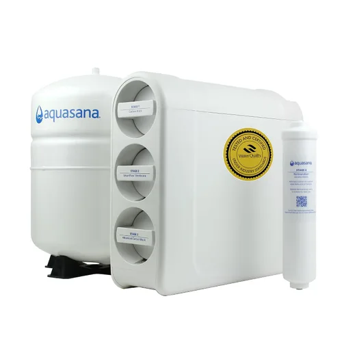 Vista 14 de Aquasana SmartFlow® Filtro de agua de ósmosis inversa Sistema RO bajo el fregadero Certificado WQA hasta el 99,99% de 90 contaminantes