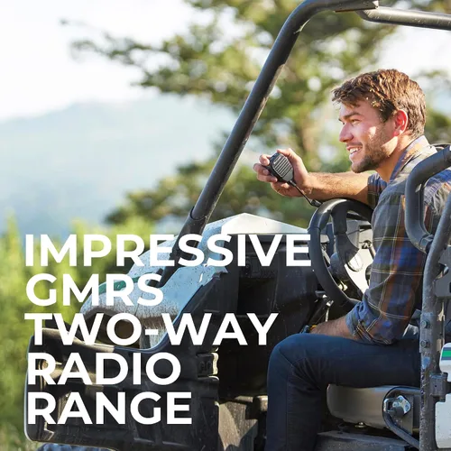 Vista 5 de Midland – MXT115AGVP3 - Radio MicroMóvil Bidireccional GMRS de 15 Vatios - Radio para Exteriores, Granja y Todo Terreno - Antena Fantasma de 3dB