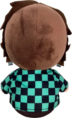 Vista 2 de Great Eastern Entertainment Demon Slayer - Tanjiro Kamado Pose Sentado de Peluche 7 Pulgadas de Alto