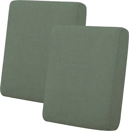 Vista 167 de Easy-Going - Funda de cojín elástica individual para sofá biplaza, sillón, funda de cojín protectora, suave, flexible con parte inferior elástica