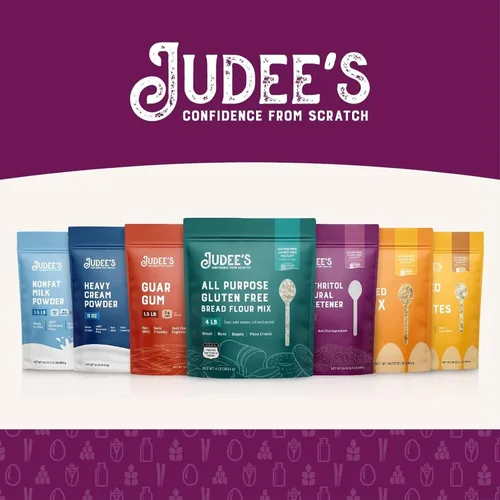 Vista 8 de Judee's Gluten Free Cream of Tartar - Estabilizador para hornear y crema de tártaro para hornear, sin gluten y sin OMG, apto para dieta cetogénica
