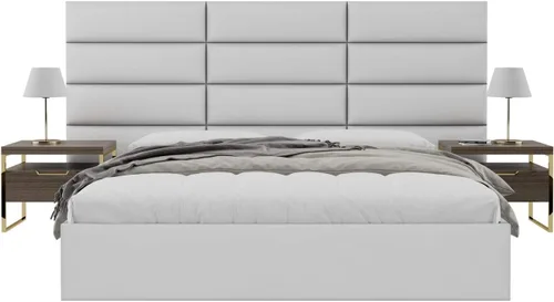 Vista 84 de Vänt - Paneles tapizados de cabecera para montar en la pared, diseño Elizabeth, 120 x 46 pulgadas, configuración de 16 paneles individuales
