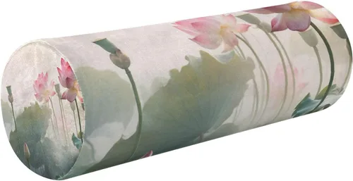 Vista 13 de Dog Paw 4 Almohada de Refuerzo, Almohada Redonda para Cama con Funda Extraíble Lavable, Almohadas Cilíndricas para Cabeza, Cuello, Espalda y Pata