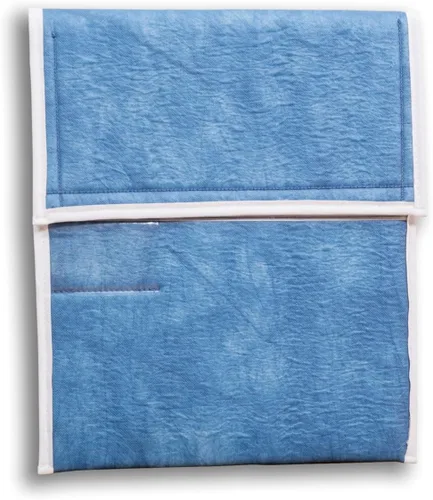 Vista 10 de Bolsos de Arte (AP06-44 1/2" x 44 1/2") - Fuertes • Absorbentes de impacto • Reutilizables • No tóxicos • Impermeables • Forro libre de ácidos - Azul