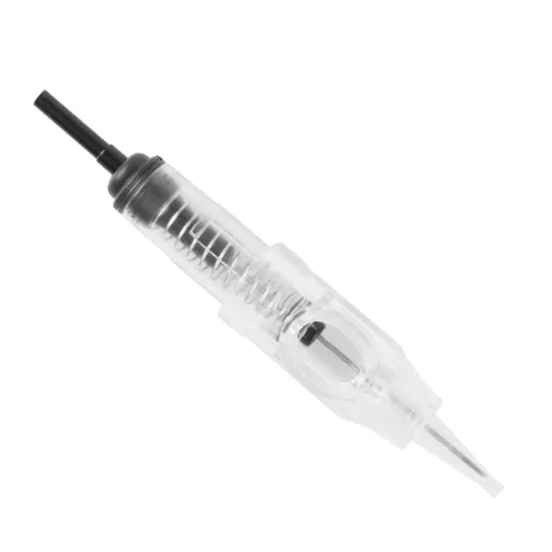 Vista 8 de CHUSE 3 cartuchos de pendiente desechables maquillaje permanente PMU tatuaje microblading agujas de máquina (10 piezas)