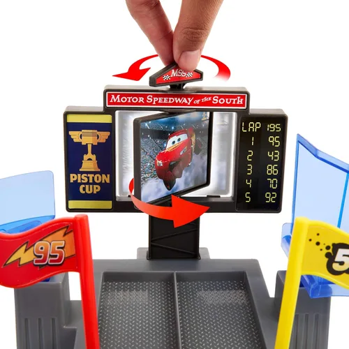 Vista 4 de Mattel Disney and Pixar Cars - Juego de pistones para carreras