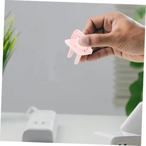 Vista 4 de Abaodam 40pcs Outlet Covers Childproof Socket Protection Insulated Design for Electrical Safety Easy to Use for Home Childproofing and Babyproofing
