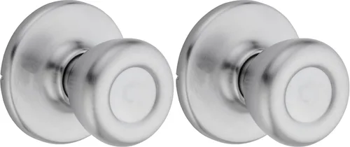Vista 7 de Kwikset 92001-512 Tylo - Pomo para pasillos y armarios en latón antiguo