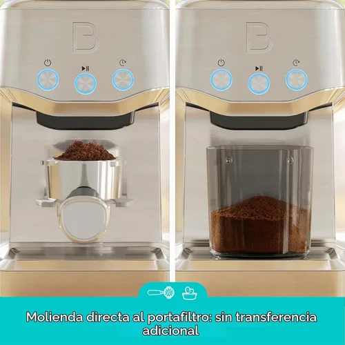 Vista 5 de CASABREWS Tornado Basic - Molinillo de café cónico con 35 ajustes