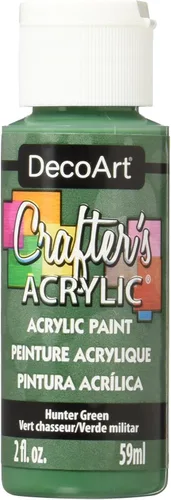 Vista 33 de DecoArt Crafter's Acrílico, de 2 onzas, color azul marino. Oro envejecido