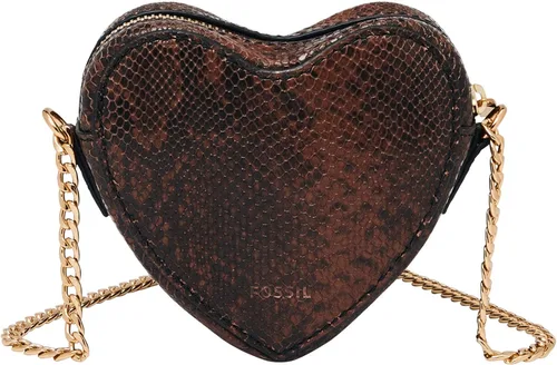 Vista 3 de Fossil Bolso cruzado de corazón para mujer, monedero, llavero, regalos para mujer