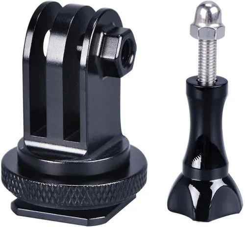 Vista 3 de Smatree Adaptador de trípode de aluminio completo para cámara réflex digital compatible con Gopro Hero 13/12/11/10/MAX/9/8/7/6/DJI OSMO Action 5