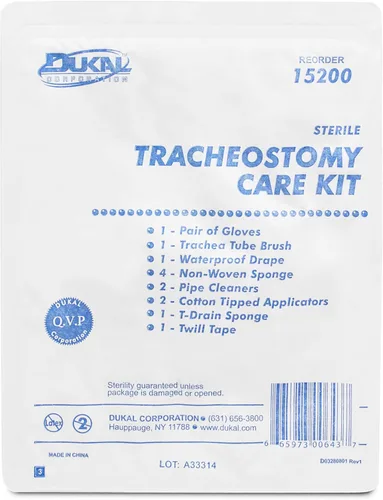 Vista 2 de Kit de cuidado de traqueotomía estéril