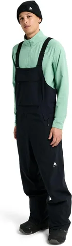Vista 4 de Burton Pantalones con pechera Reserve unisex para hombre Negro
