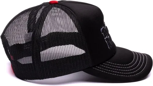 Vista 3 de Odd Sox – Pantry Trucker Hats for Men & Women – Adjustable Mesh Snapback Caps, Fun Food Gift Collection Ramen negro