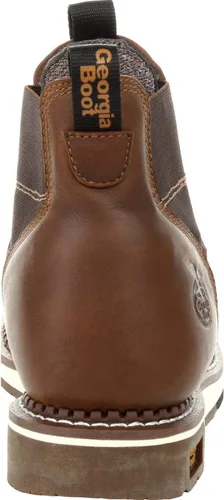 Vista 4 de Georgia Boot Botas de trabajo Chelsea impermeables con cuña, talla única