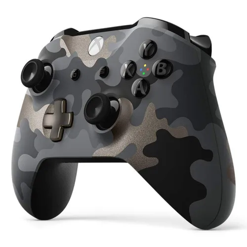 Vista 4 de Microsoft Xbox One Night Ops Camo Wireless Controller - WL3-00150 (Renewed)
