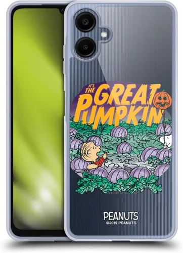 Vista 138 de Head Case Designs Funda de gel Spooktacular con licencia oficial de Peanuts Linus y Snoopy [protección de grado militar] compatible con Google Pixel