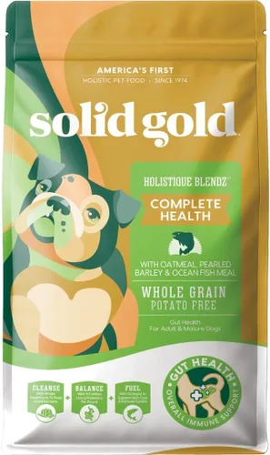 Vista 8 de Solid Gold Comida seca para juguetes y razas pequeñas de perro, bocaditos pequeños – Ternera real, sin granos, sin gluten, croquetas con alto