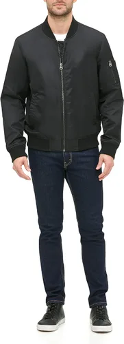 Vista 2 de Levis Mens Flight Satin Unfilled Ma-1 Bomber