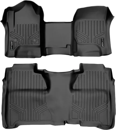 Vista 13 de MAXLINER - Juego de alfombrillas de 2 filas para Chevrolet Silverado 1500 2007-2013