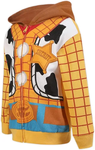 Vista 13 de Disney Toy Story Woody or Buzz Lightyear - Sudadera con capucha y cremallera para niños pequeños