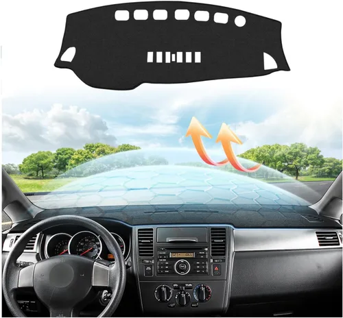 Vista 8 de CARTIST Cubierta de tablero Compatible con Toyota 4Runner 2010-2023 2024 Cubierta de tablero para 4Runner Accesorios Alfombra antideslizante