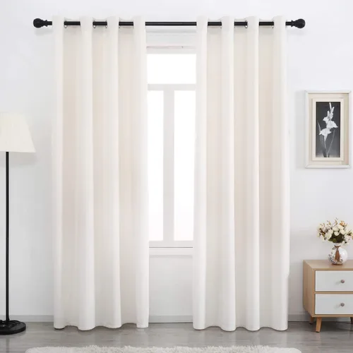 Vista 12 de SPXTEX Cortinas Opacas de Terciopelo Verde - 84 Pulgadas de Largo, Bloqueo de Luz, Parte Superior con Ojales, Aislamiento de Calor, Térmico