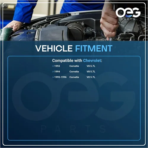 Vista 4 de OEG Parts Nuevo alternador compatible con Chevrolet Corvette 1993-1996 5.7L 5.7 140A 10463534, 10480139, 10463533, 10463677, 10463679, 10480200