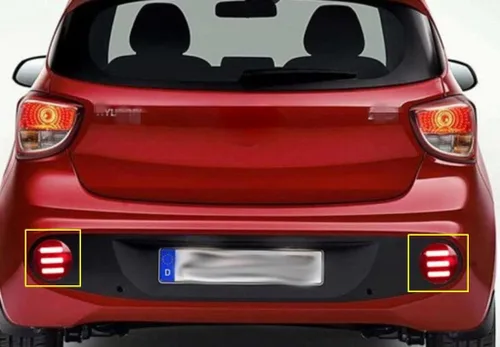 Vista 7 de Luz de freno de luz trasera de parachoques LED para Hyundai Grand i10 i10x 2017 2018