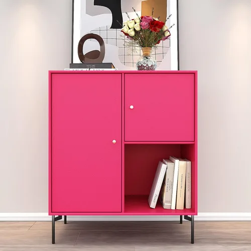 Vista 5 de VEELIKE Papel tapiz rosa magenta para pegar y despegar, papel de contacto rosa para escritorio, armarios, cajones, paredes, 15.7 x 118 pulgadas