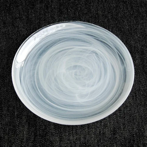 Vista 3 de Red Pomegranate CONJUNTO/4 PLATOS DE CANAPE NUAGE 6.5" MARFIL