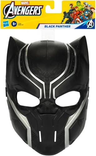 Vista 3 de Marvel Máscara básica Black Panther