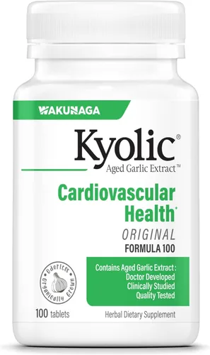 Vista 9 de Cápsulas con extractos de ajo añejado Kyolic, fórmula 100 original cardiovascular, 10041, 1, 1 Supports Circulatory Function and Overall Heart