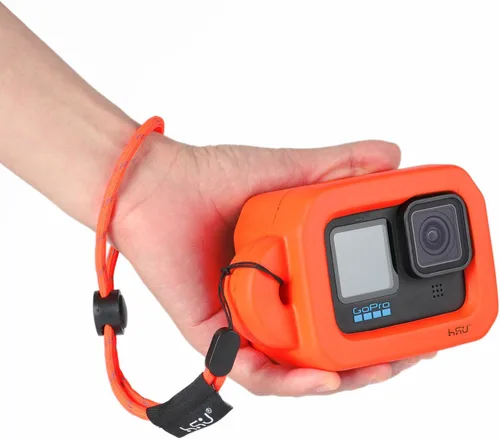 Vista 8 de HSU Floaty - Funda para GoPro Hero 13/12/11/10/9, color negro